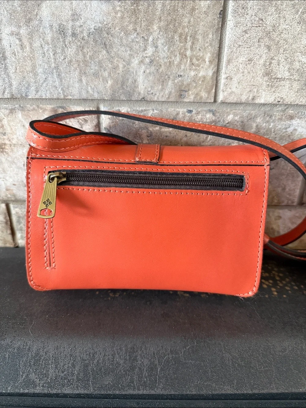 Patricia Nash Embossed Leather Crossbody Bag with Matching Wallet